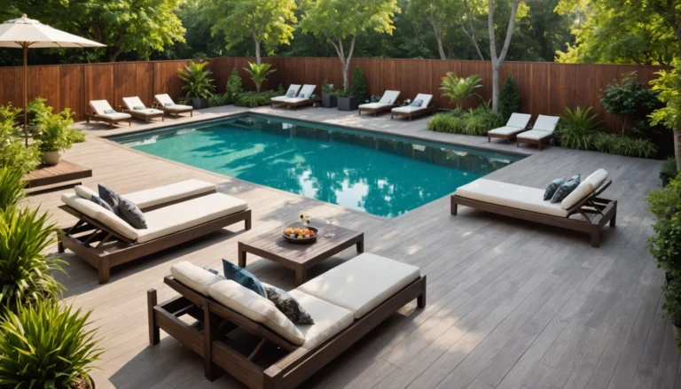 amenagement piscine et terrasse