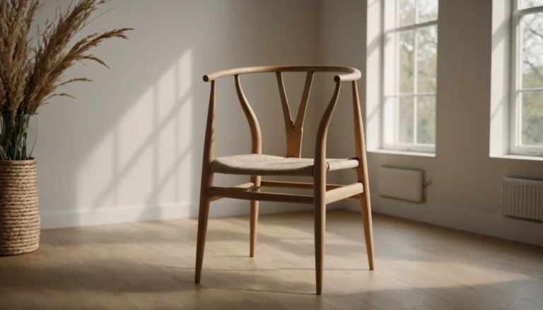 chaise Wishbone en chêne huilé
