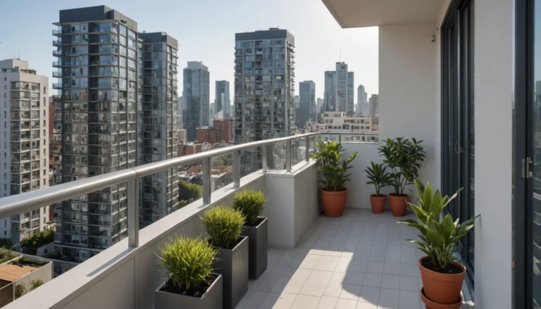 pare-vue en plastique pour balcon