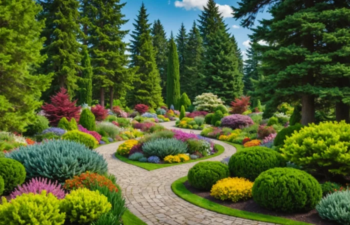 arbres persistants résistants au froid pour petits jardins