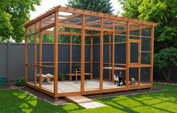 catio pour chat