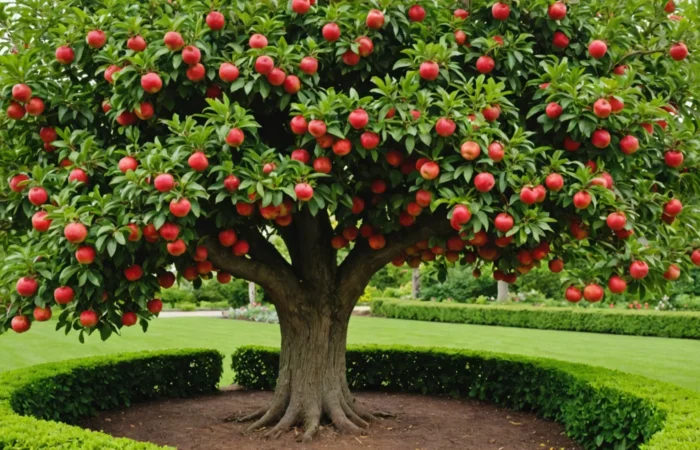 pommier en palmette